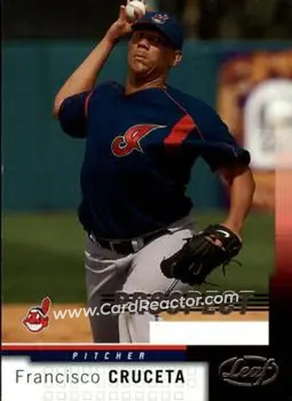2004 Leaf #220 - Francisco Cruceta - Cleveland Indians - Front