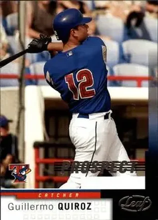 2004 Leaf #222 - Guillermo Quiroz - Toronto Blue Jays