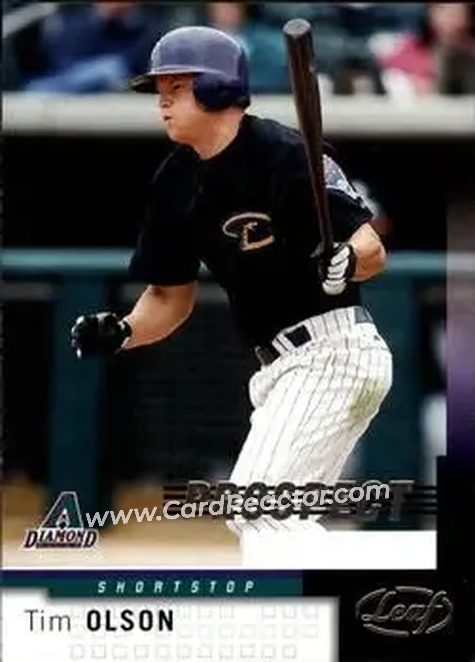 2004 Leaf #225 - Tim Olson - Arizona Diamondbacks - Front 2004 Leaf #225 - Tim Olson - Arizona Diamondbacks - Front