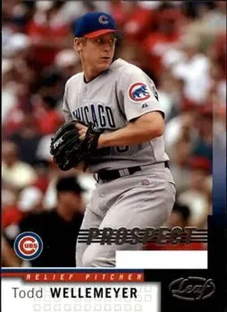 2004 Leaf #226 - Todd Wellemeyer - Chicago Cubs
