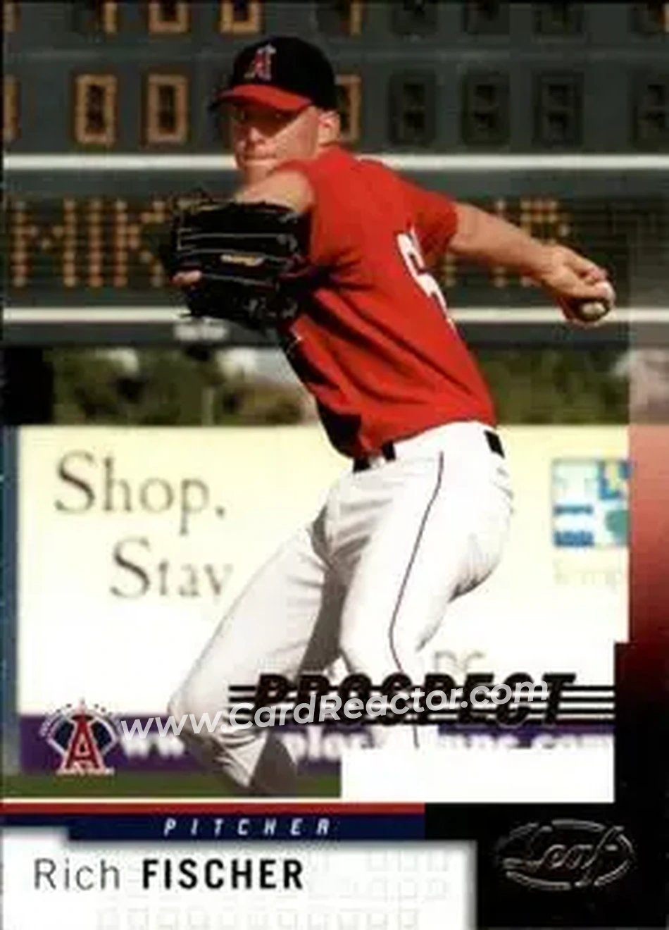 2004 Leaf #227 - Rich Fischer - Anaheim Angels - Front 2004 Leaf #227 - Rich Fischer - Anaheim Angels - Front