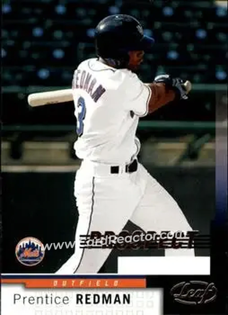 2004 Leaf #234 - Prentice Redman - New York Mets - Front 2004 Leaf #234 - Prentice Redman - New York Mets - Front