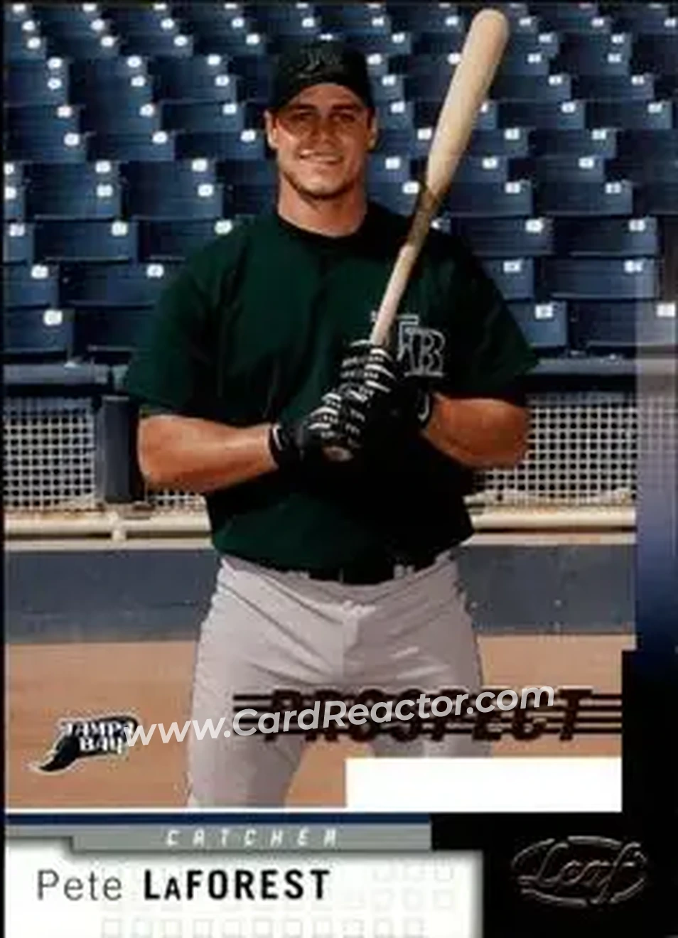 2004 Leaf #237 - Pete LaForest - Tampa Bay Devil Rays - Front 2004 Leaf #237 - Pete LaForest - Tampa Bay Devil Rays - Front