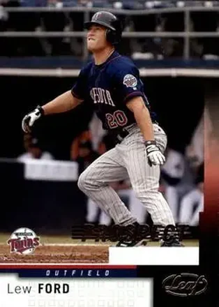 2004 Leaf #241 - Lew Ford - Minnesota Twins