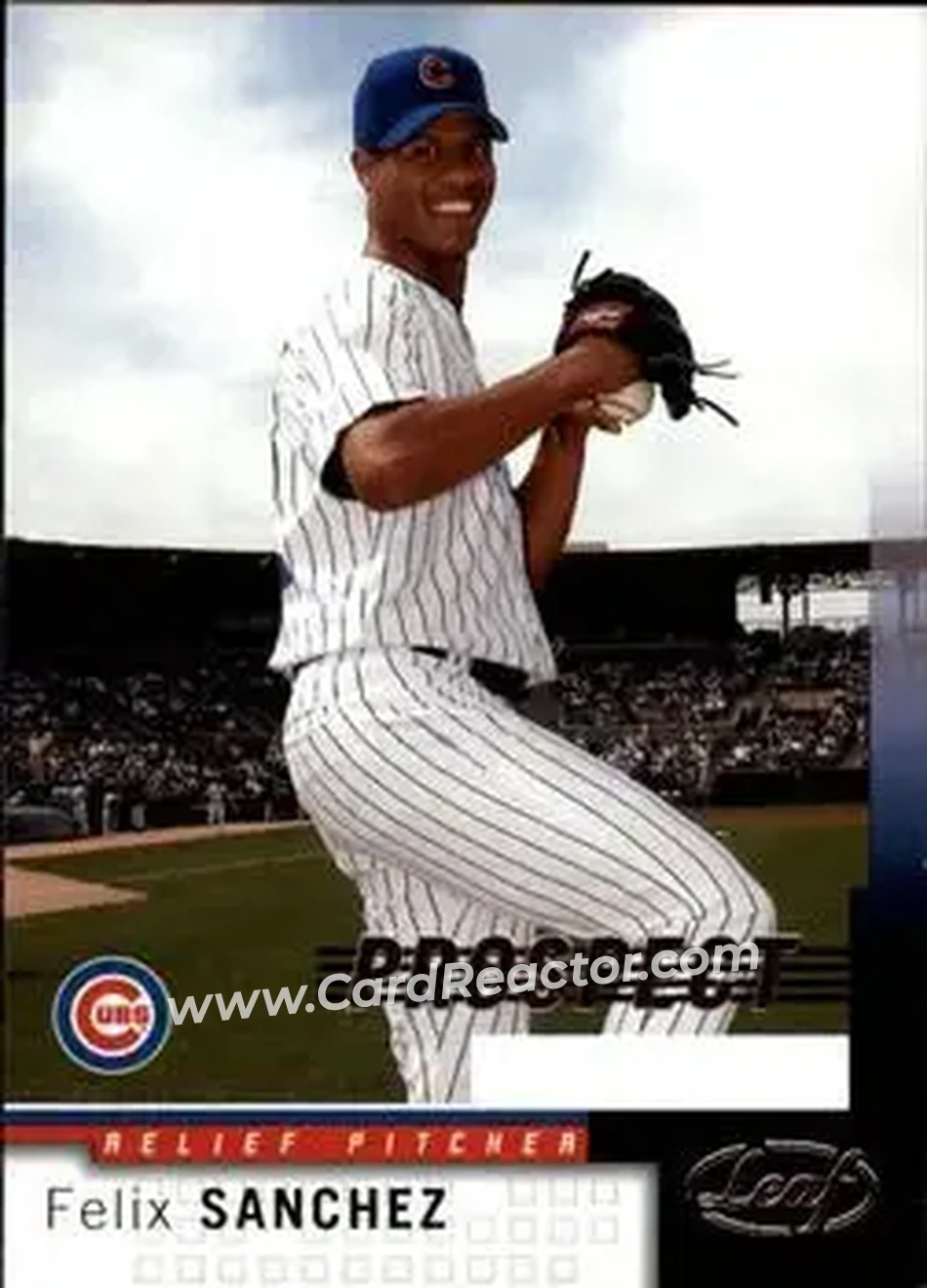 2004 Leaf #246 - Felix Sanchez - Chicago Cubs - Front 2004 Leaf #246 - Felix Sanchez - Chicago Cubs - Front