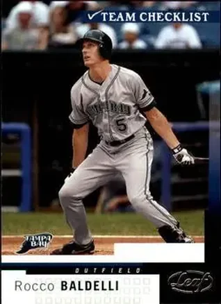 2004 Leaf #283 - Rocco Baldelli - Tampa Bay Devil Rays