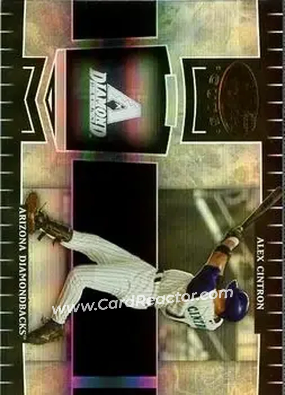 2004 Leaf Certified Cuts #11 - Alex Cintron - Arizona Diamondbacks - Front