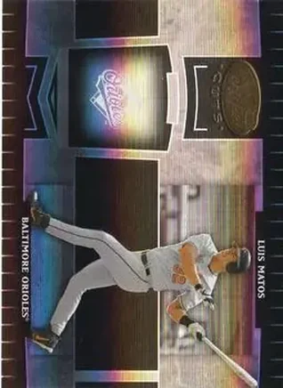 2004 Leaf Certified Cuts #22 Luis Matos