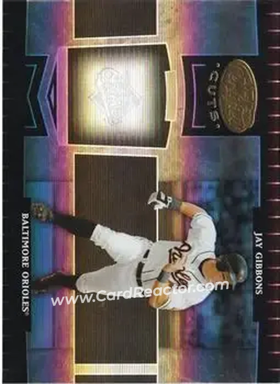 2004 Leaf Certified Cuts #23 - Jay Gibbons - Baltimore Orioles - Front