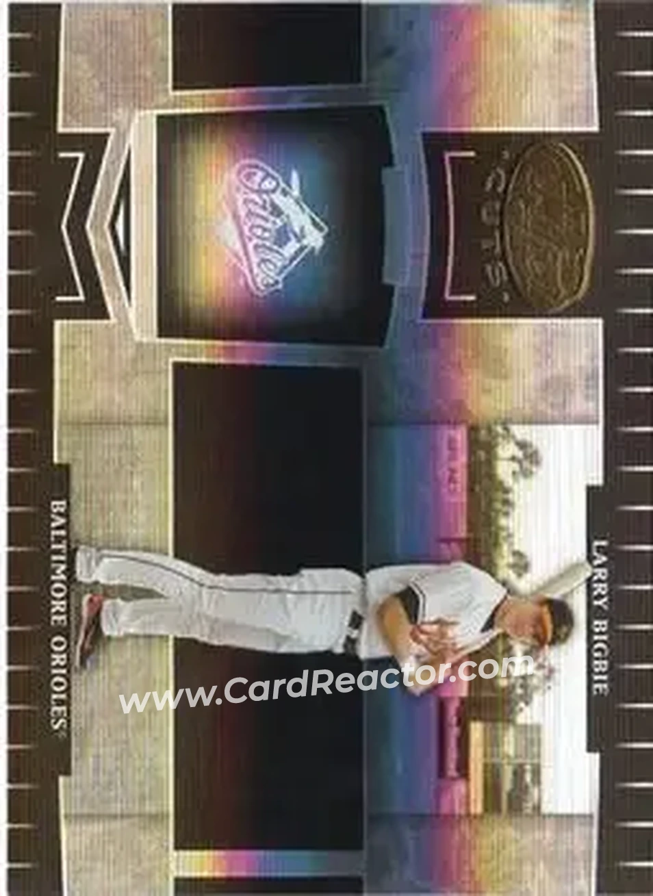 2004 Leaf Certified Cuts #25 - Larry Bigbie - Baltimore Orioles - Front