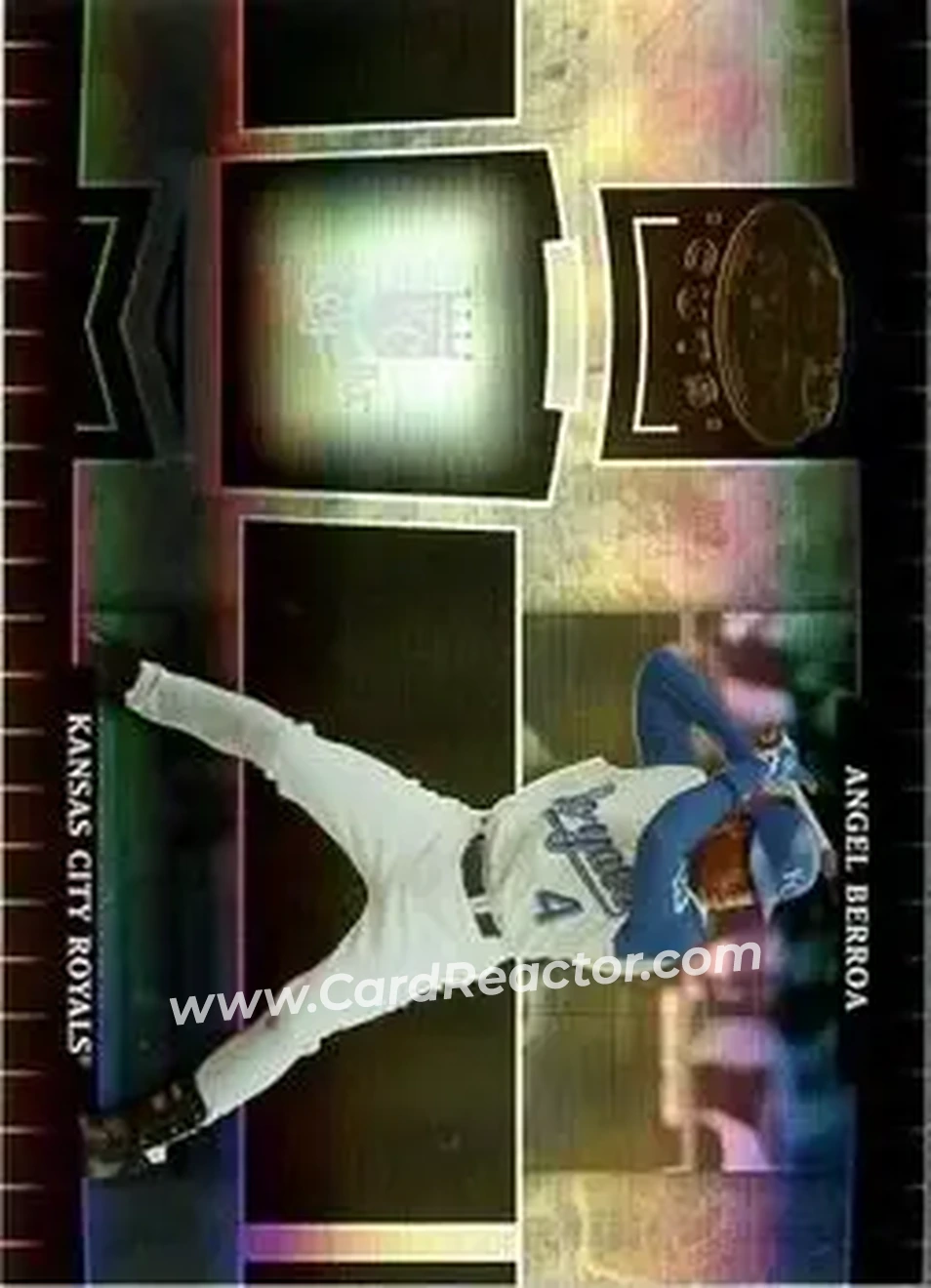 2004 Leaf Certified Cuts #97 - Angel Berroa - Kansas City Royals - Front