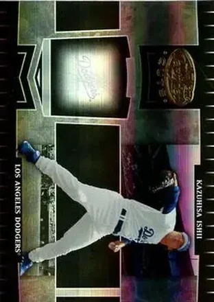 2004 Leaf Certified Cuts #101 - Kazuhisa Ishii - Los Angeles Dodgers