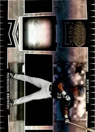 2004 Leaf Certified Cuts #109 - Rickie Weeks - Milwaukee Brewers