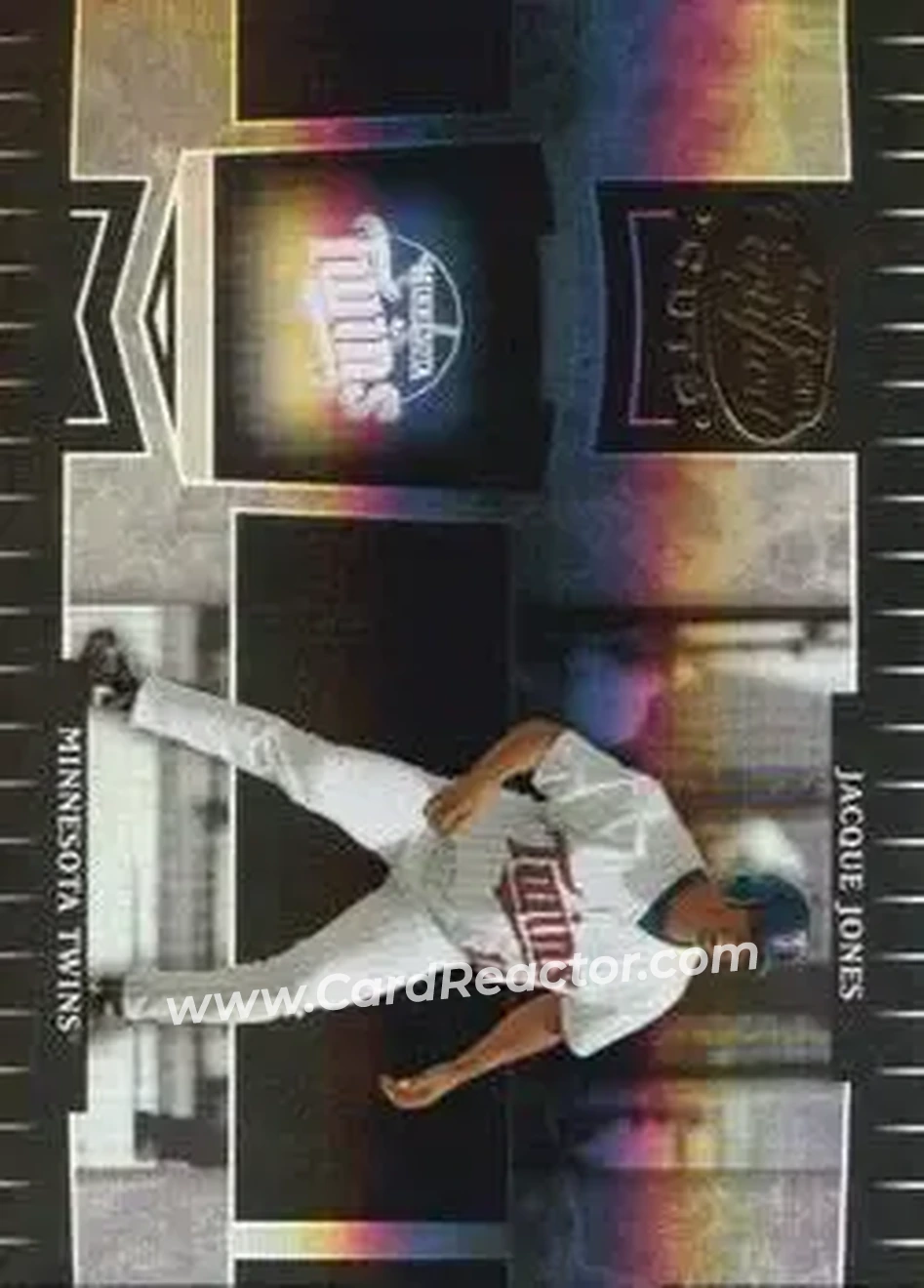 2004 Leaf Certified Cuts #112 - Jacque Jones - Minnesota Twins - Front