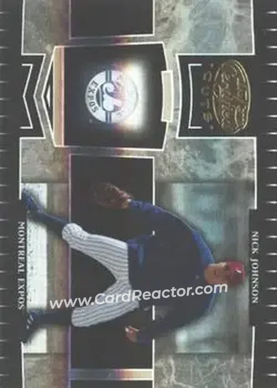 2004 Leaf Certified Cuts #121 - Nick Johnson - Montreal Expos - Front