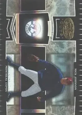 2004 Leaf Certified Cuts #121 - Nick Johnson - Montreal Expos