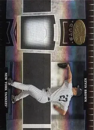 2004 Leaf Certified Cuts #133 - Kevin Brown - New York Yankees