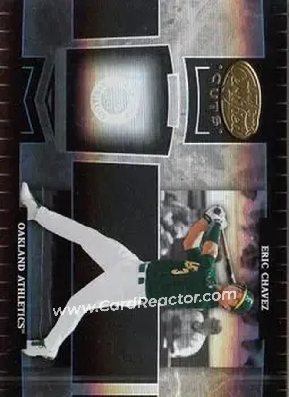 2004 Leaf Certified Cuts #143 - Eric Chavez - Oakland Athletics - Front 2004 Leaf Certified Cuts #143 - Eric Chavez - Oakland Athletics - Front