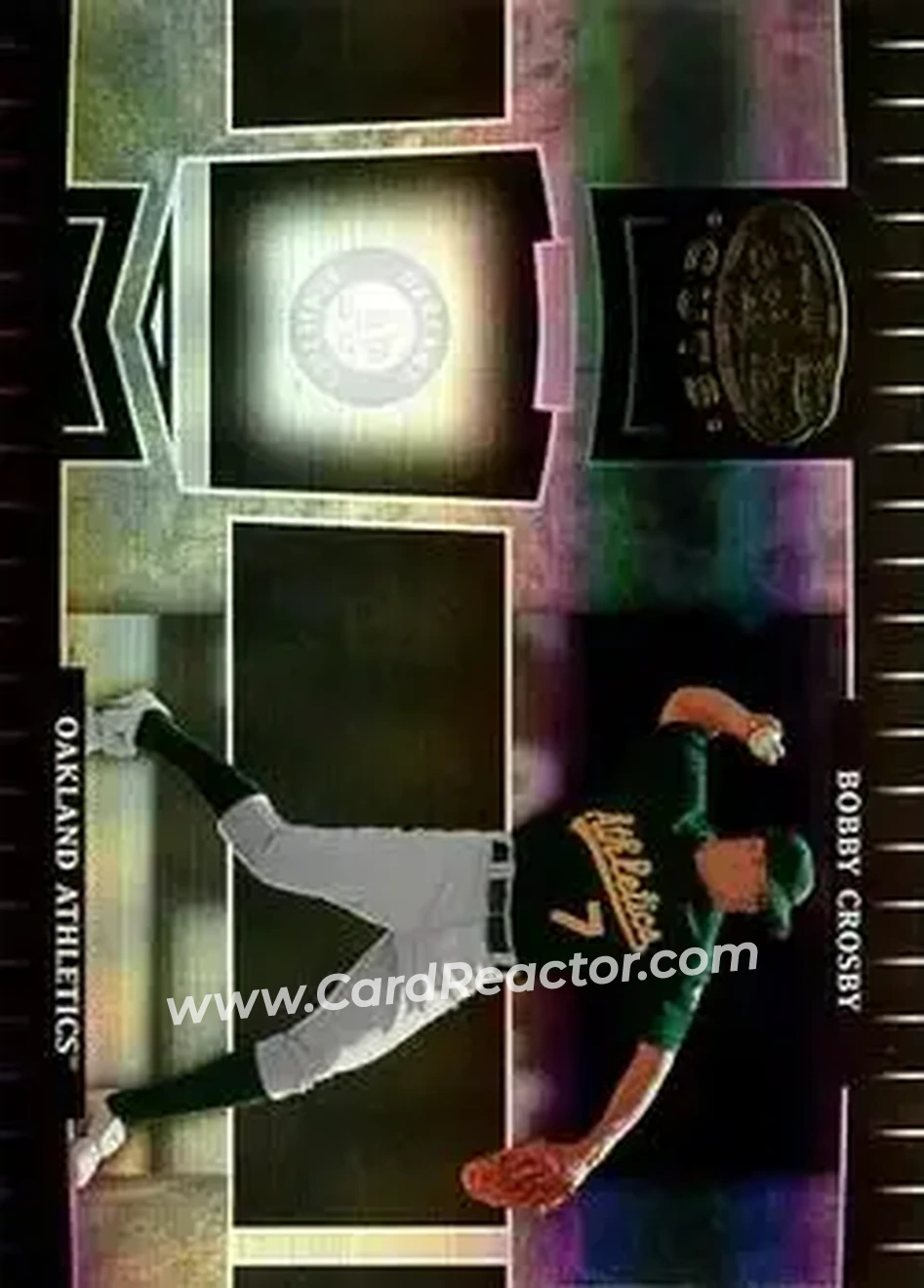 2004 Leaf Certified Cuts #144 - Bobby Crosby - Oakland Athletics - Front