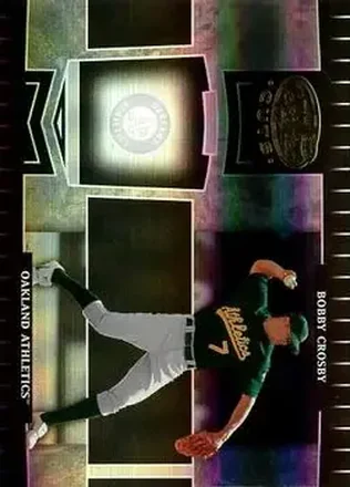 2004 Leaf Certified Cuts #144 - Bobby Crosby - Oakland Athletics