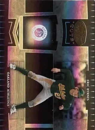 2004 Leaf Certified Cuts #145 - Eric Byrnes - Oakland Athletics