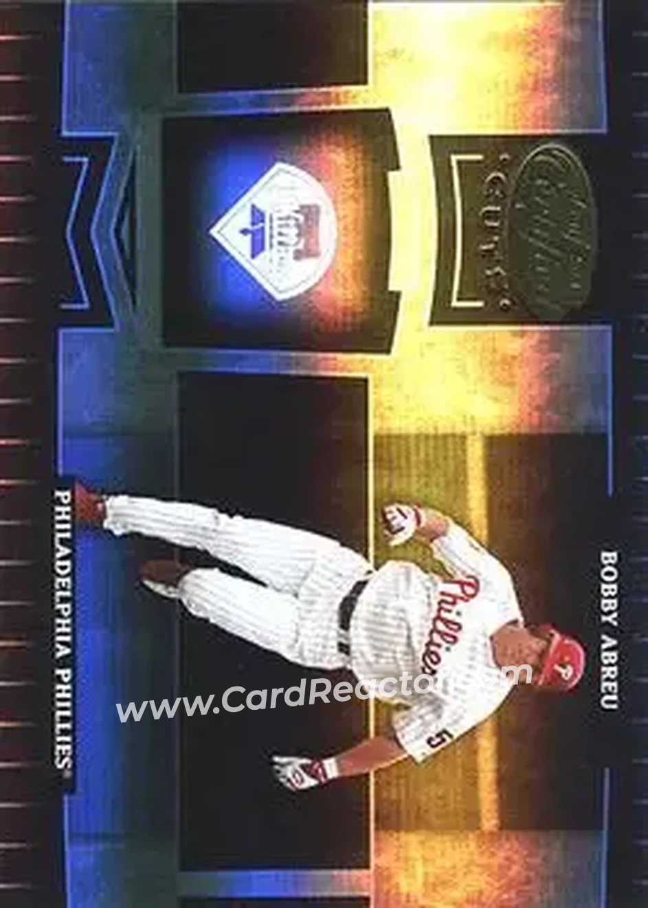 2004 Leaf Certified Cuts #151 - Bob Abreu - Philadelphia Phillies - Front