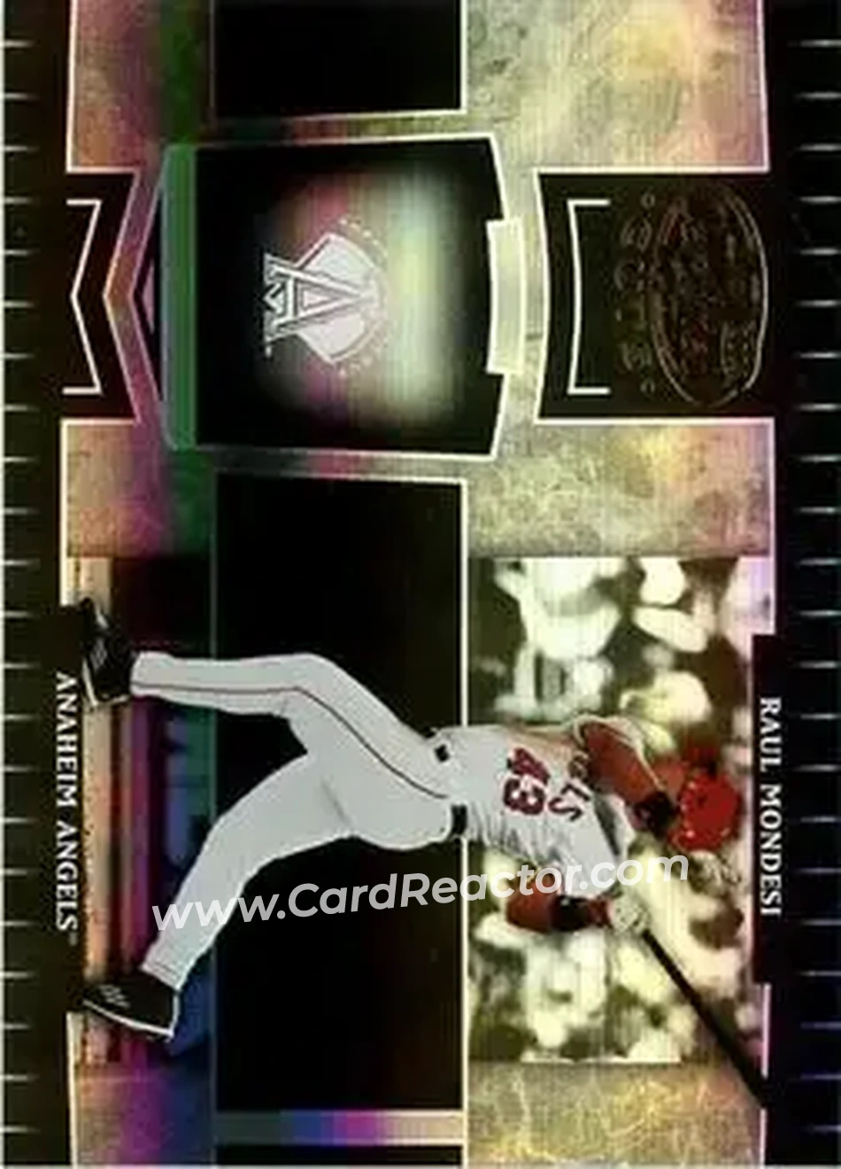 2004 Leaf Certified Cuts #157 - Raul Mondesi - Anaheim Angels - Front
