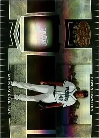 2004 Leaf Certified Cuts #184 - Dewon Brazelton - Tampa Bay Devil Rays