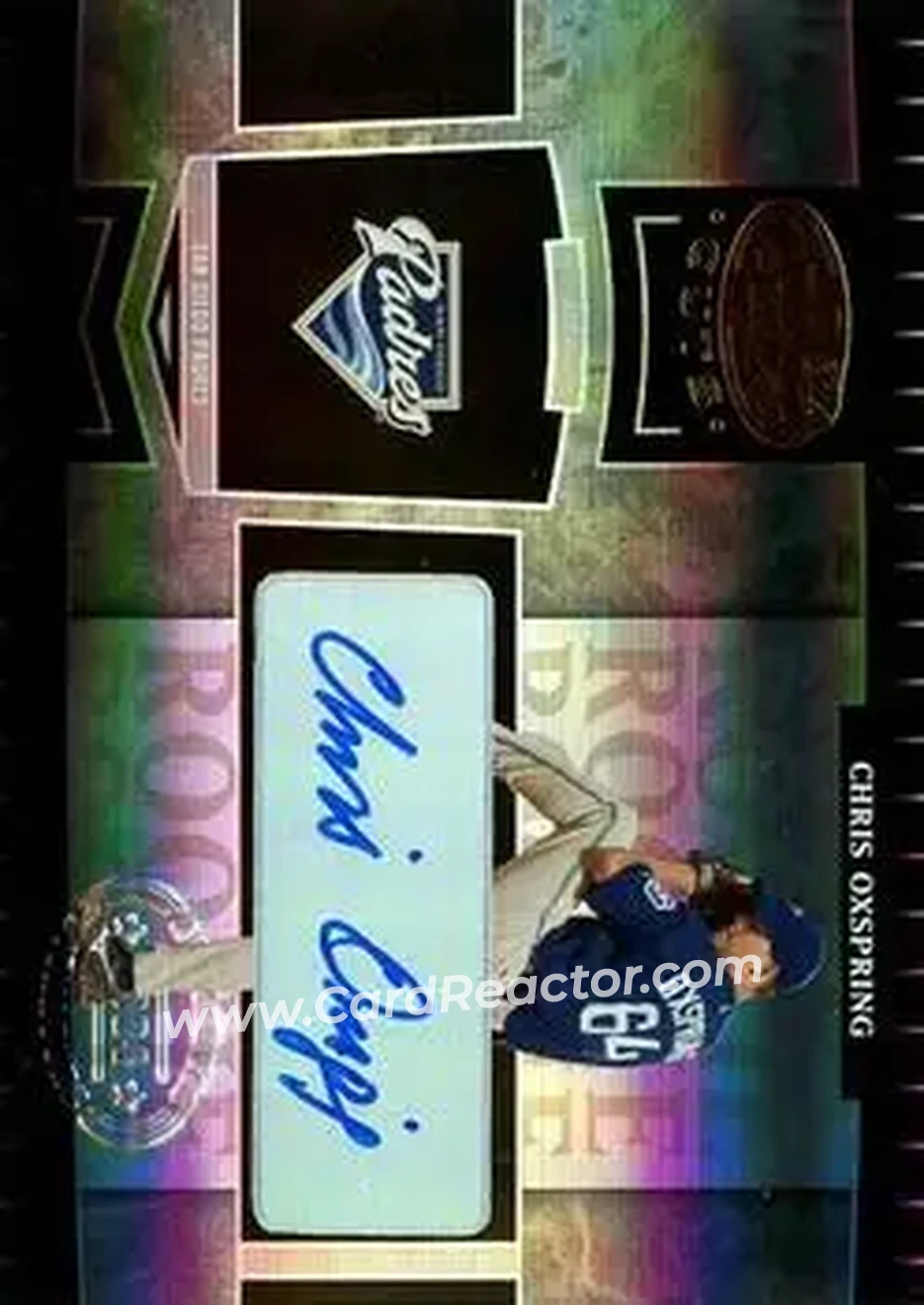 2004 Leaf Certified Cuts #258 - Chris Oxspring - San Diego Padres - Front