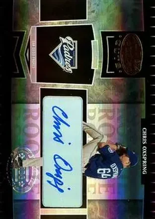 2004 Leaf Certified Cuts #258 Chris Oxspring