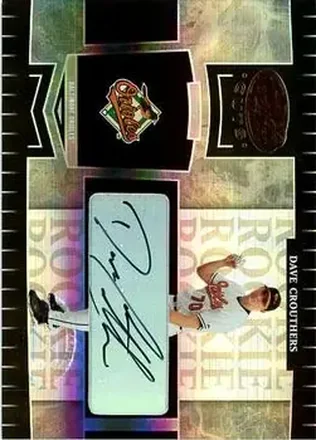 2004 Leaf Certified Cuts #260 Dave Crouthers