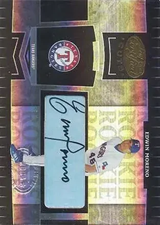 2004 Leaf Certified Cuts #264 Edwin Moreno