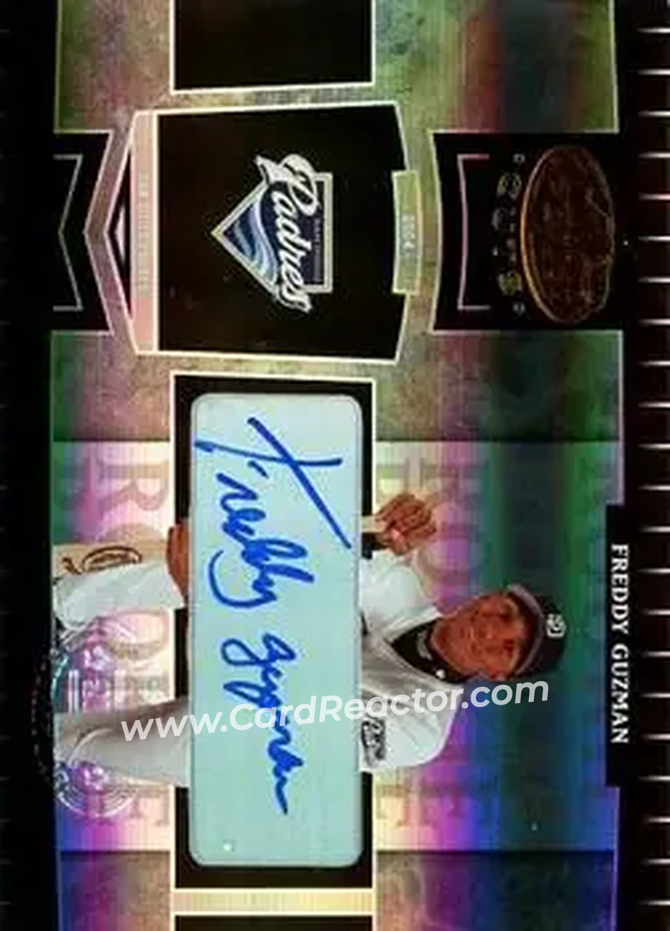 2004 Leaf Certified Cuts #266 - Freddy Guzman - San Diego Padres - Front