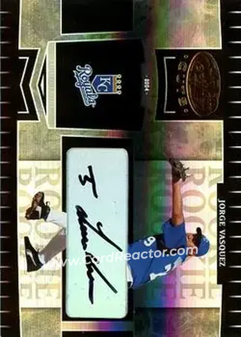 2004 Leaf Certified Cuts #276 - Jorge Vasquez - Kansas City Royals - Front