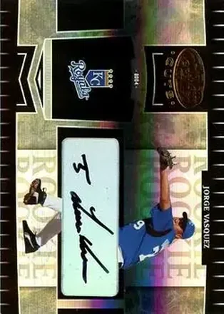 2004 Leaf Certified Cuts #276 - Jorge Vasquez - Kansas City Royals