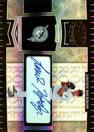 2004 Leaf Certified Cuts #282 - Lincoln Holdzkom - Florida Marlins