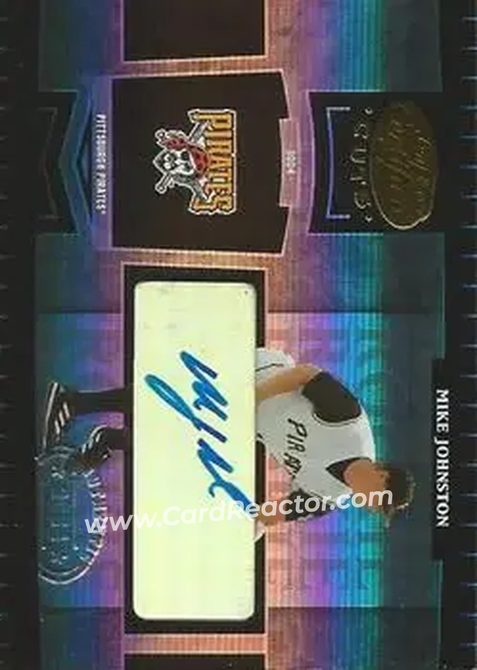 2004 Leaf Certified Cuts #285 - Mike Johnston - Pittsburgh Pirates - Front 2004 Leaf Certified Cuts #285 - Mike Johnston - Pittsburgh Pirates - Front