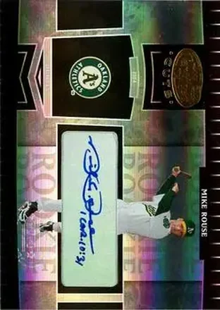 2004 Leaf Certified Cuts #286 - Mike Rouse - Oakland Athletics