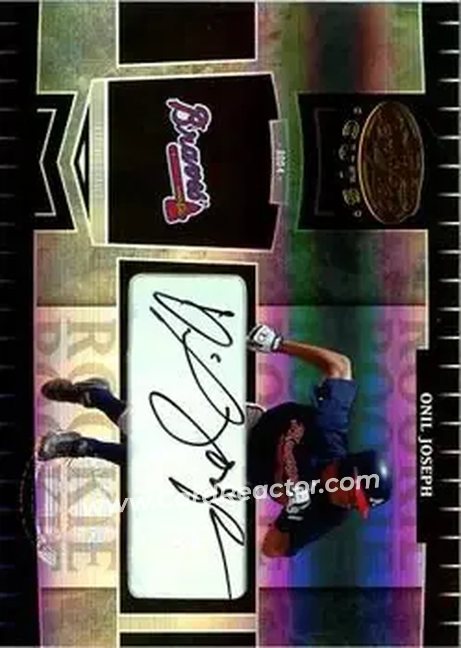 2004 Leaf Certified Cuts #287 - Onil Joseph - Atlanta Braves - Front