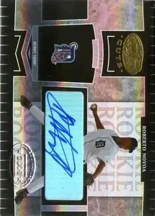 2004 Leaf Certified Cuts #289 - Roberto Novoa - Detroit Tigers