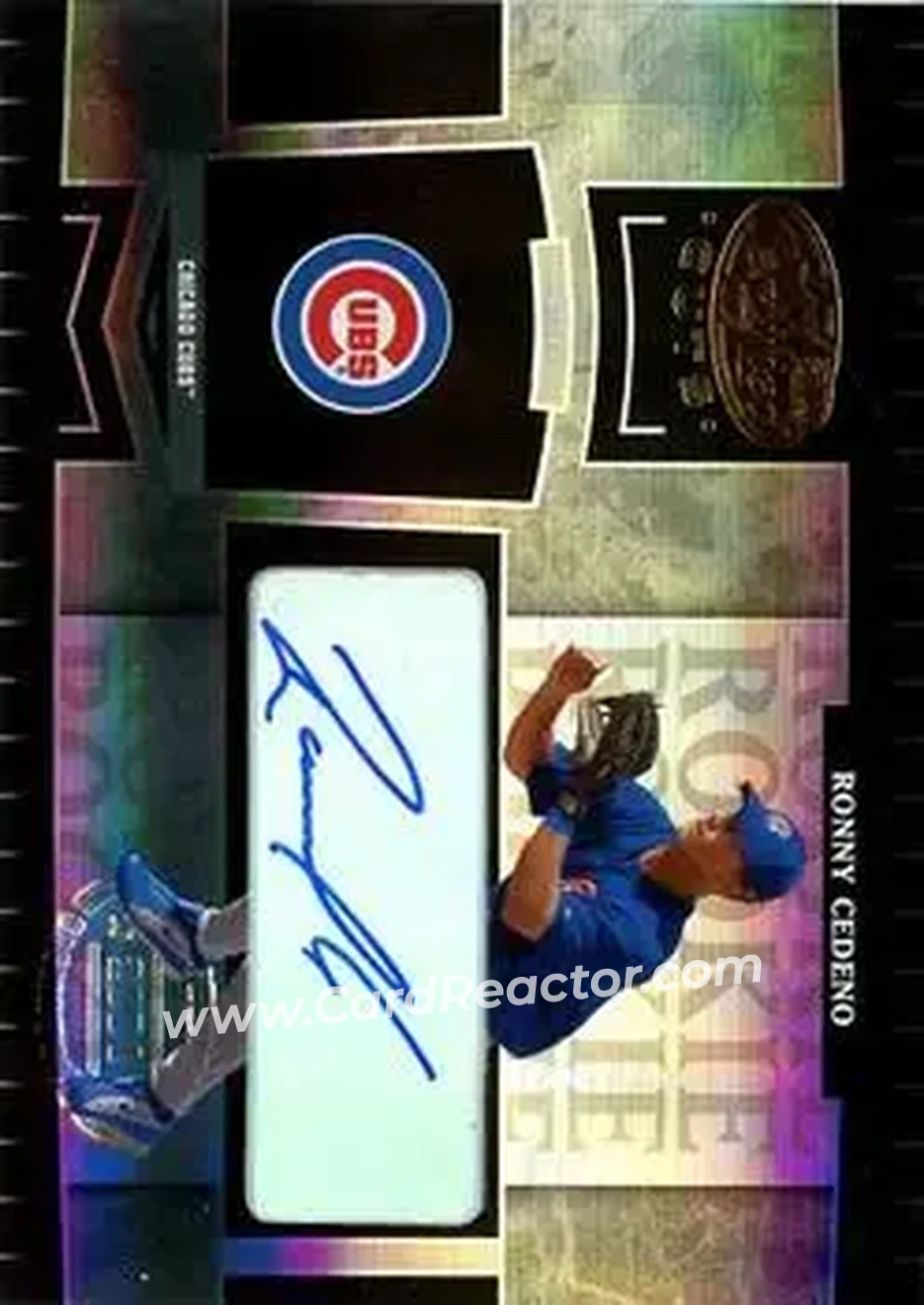 2004 Leaf Certified Cuts #291 - Ronny Cedeno - Chicago Cubs - Front