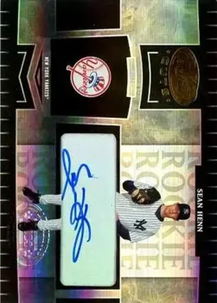 2004 Leaf Certified Cuts #294 - Sean Henn - New York Yankees