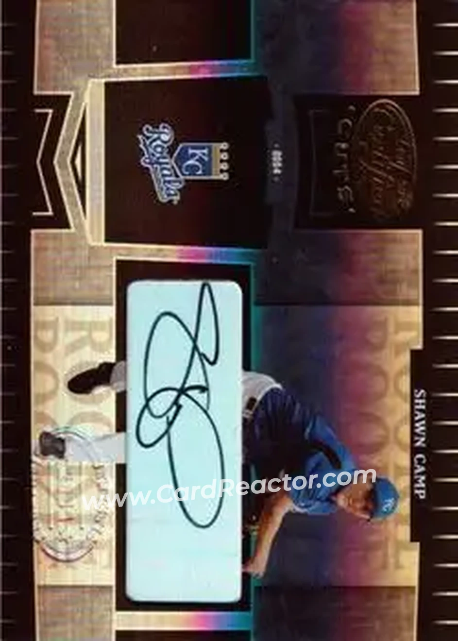 2004 Leaf Certified Cuts #295 - Shawn Camp - Kansas City Royals - Front 2004 Leaf Certified Cuts #295 - Shawn Camp - Kansas City Royals - Front