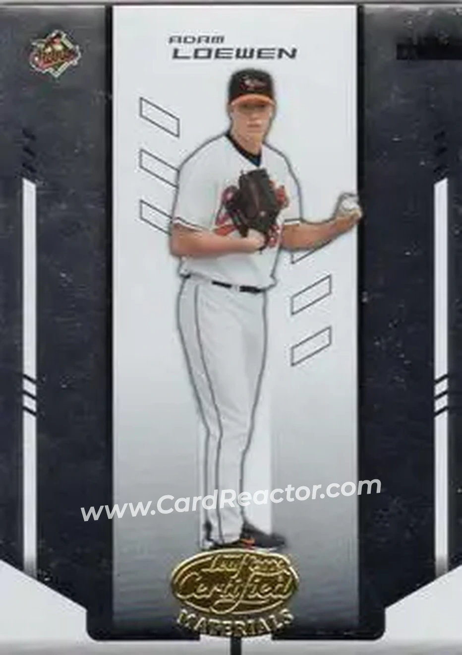 2004 Leaf Certified Materials #4 - Adam Loewen - Baltimore Orioles - Front