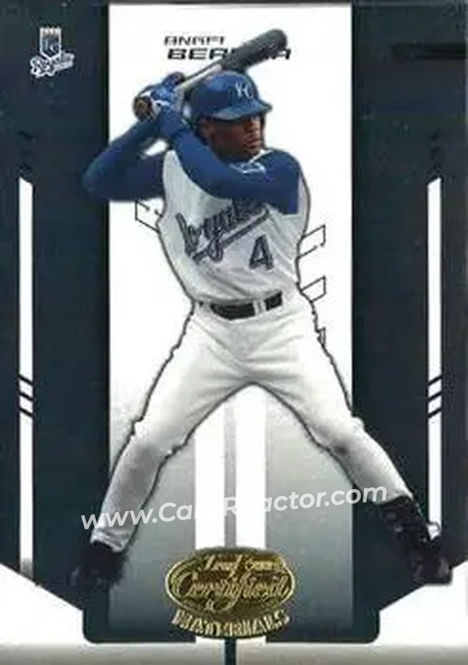2004 Leaf Certified Materials #13 - Angel Berroa - Kansas City Royals - Front