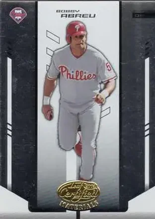 2004 Leaf Certified Materials #21 Bob Abreu