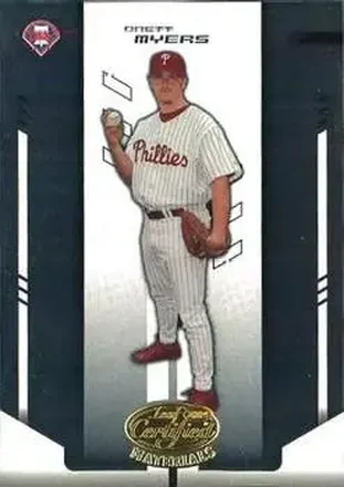 2004 Leaf Certified Materials #27 - Brett Myers - Philadelphia Phillies