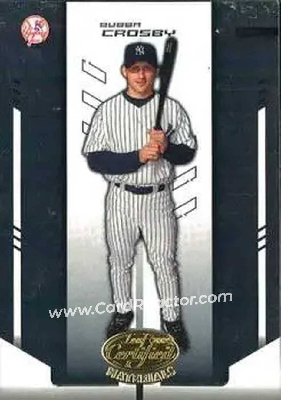 2004 Leaf Certified Materials #28 - Bubba Crosby - New York Yankees - Front 2004 Leaf Certified Materials #28 - Bubba Crosby - New York Yankees - Front