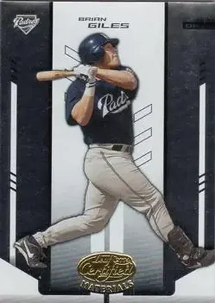 2004 Leaf Certified Materials #29 - Brian Giles - San Diego Padres