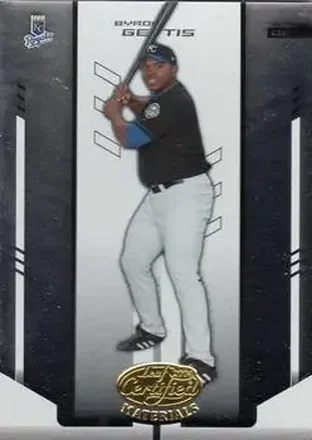 2004 Leaf Certified Materials #32 - Byron Gettis - Kansas City Royals